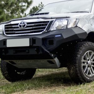 БАМПЕР СИЛОВОЙ ПЕРЕДНИЙ RIVAL АЛЮМИНИЕВЫЙ БЕЗ ПТФ TOYOTA HILUX VIGO (2005-2015)