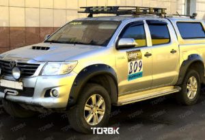 РАСШИРИТЕЛИ КОЛЕСНЫХ АРОК TOYOTA HILUX 7