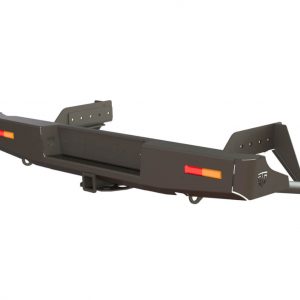 Бампер задний Toyota Hilux 2005-2014 калитка центр, фары