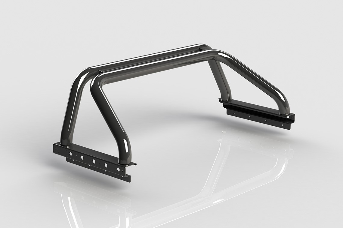 Защитная дуга BMS PRO-Line для Тойота Хайлюкс 2015-2024