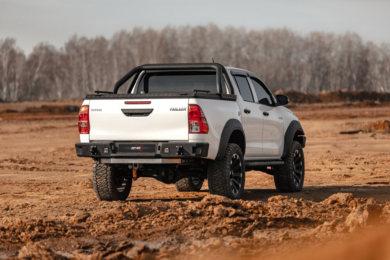 Защитная дуга BMS PRO-Line для Тойота Хайлюкс 2015-2024 — изображение 4
