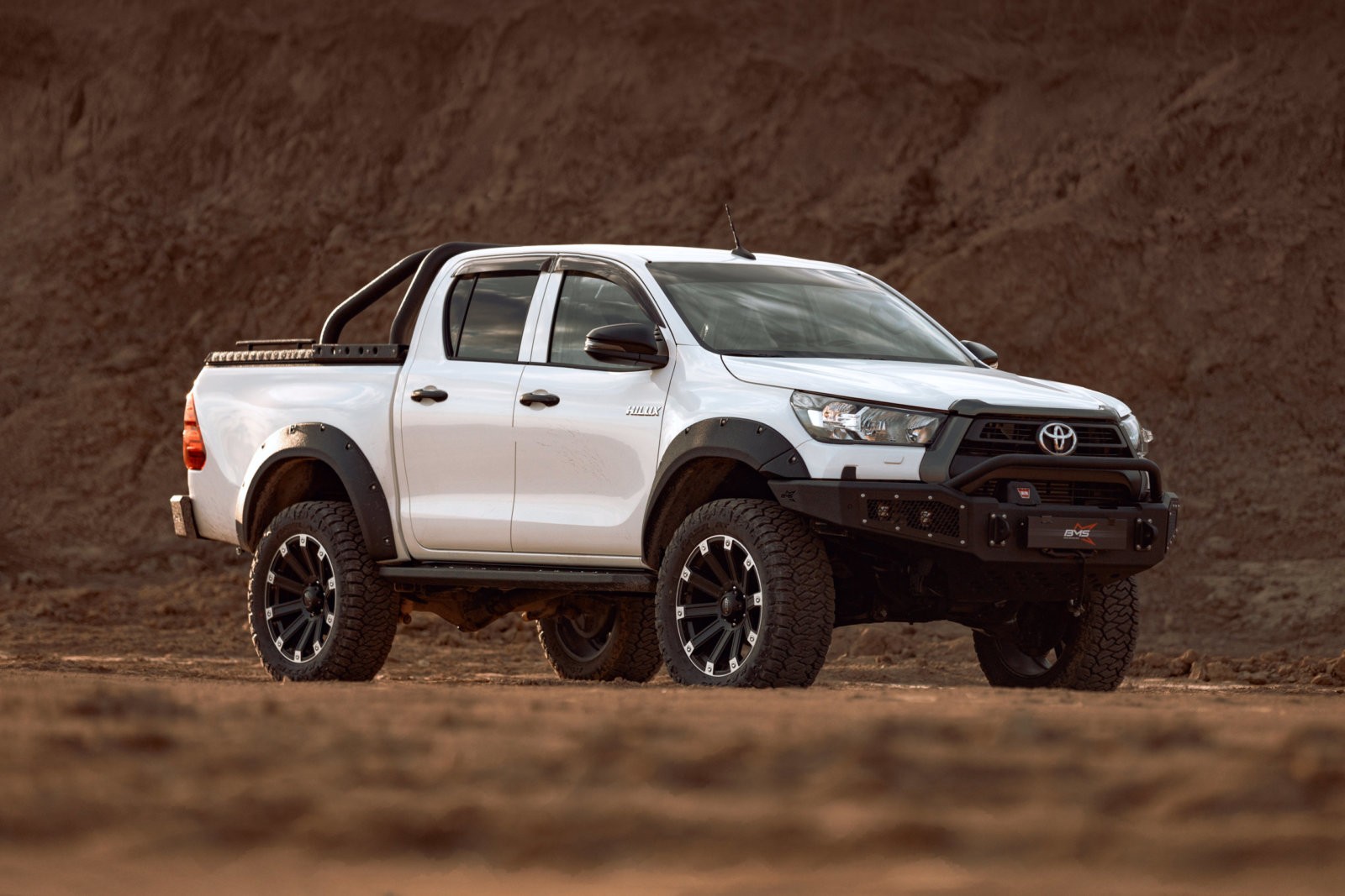 Защитная дуга BMS PRO-Line для Тойота Хайлюкс 2015-2024 — изображение 7