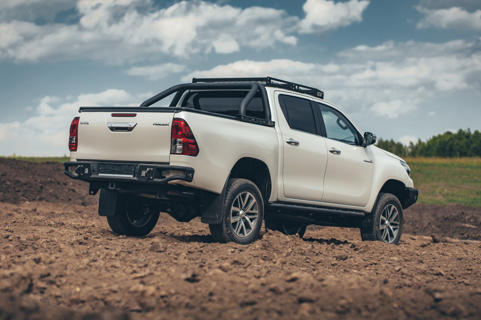 Защитная дуга BMS PRO-Line для Тойота Хайлюкс 2015-2024 — изображение 12